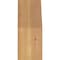 Ekena Millwork 4"W x 6"D x 10"H Balboa Rough Sawn Knee Brace, Western Red Cedar BRC04X06X10BOA00RWR - alternate 3